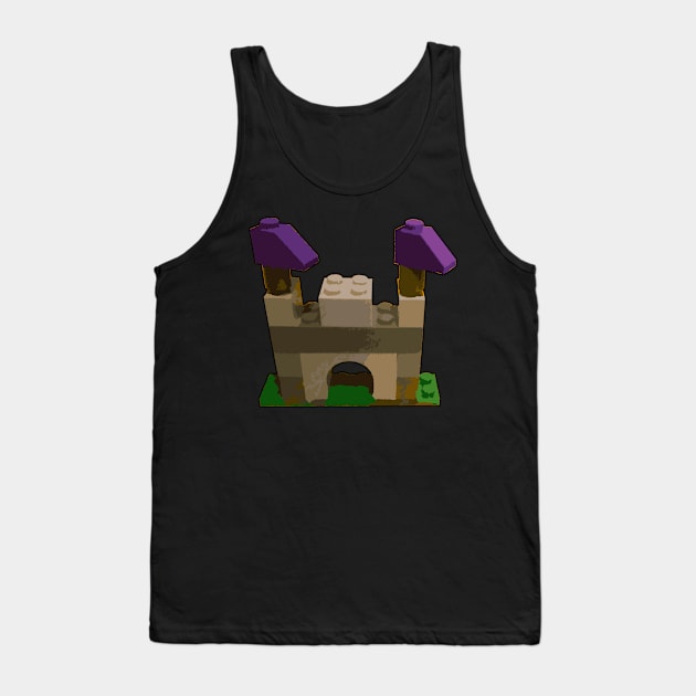 Brick Creations - Castle Tank Top by druscilla13